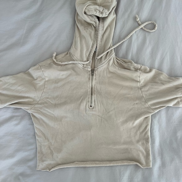 Wildfox Couture Hadley Hoodie in Sand XS - Picture 5 of 9